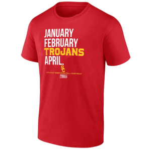JANUARY FEBRUARY TROJANS APRIL SHIRT 2025 March Madness Month NCAA, USC Trojans Basketball