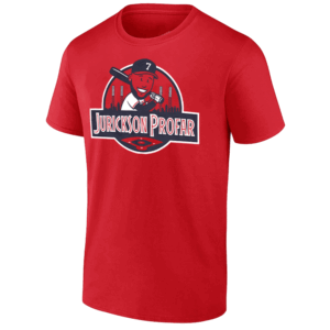 JURICKSON PROFAR SHIRT Funny Jurassic World Logo, Jurickson Profar, Atlanta Braves