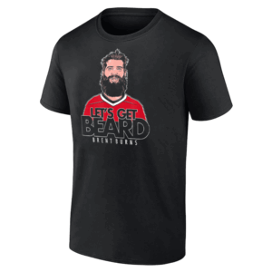 LET'S GET BEARD SHIRT Carolina Hockey, Brent Burns, Carolina Hurricanes