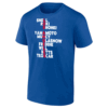 LOS ANGELES NAMES 2025 SHIRT Los Angeles Baseball Player Name Tee, Baseball Fan Apparel, Los Angeles Dodgers