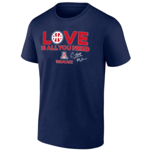 LOVE IS ALL YOU NEED SHIRT Caleb Love, Arizona Basketball, Arizona Wildcats