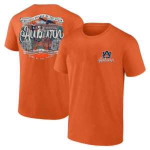 LOVELIEST VILLAGE ON THE PLAIN HOME OF THE TIGERS SHIRT Campus Scene Drawing Script, Auburn Tigers