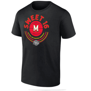 MARYLAND SWEET SIXTEEN SHIRT 2025 NCAA Men's Basketball Championship, Maryland Terrapins