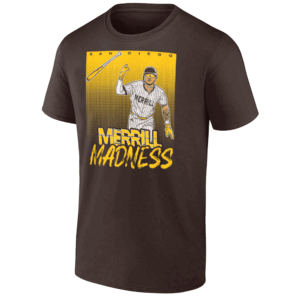 MERRILL MADNESS SHIRT Bat Flip, Jackson Merrill, San Diego Padres