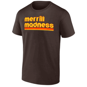 MERRILL MADNESS SHIRT Retro Text, Jackson Merrill, San Diego Padres