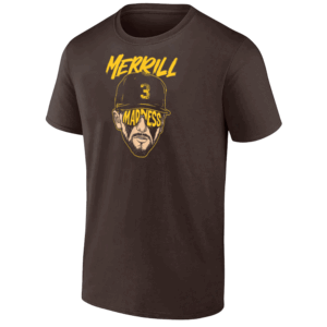 MERRILL MADNESS SHIRT Swag Head, Jackson Merrill, San Diego Padres