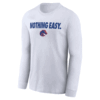 NOTHING EASY SHIRT 2025 On Court Bench Long Sleeve T Shirt, Boise State Broncos