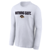 NOTHING EASY SHIRT 2025 On Court Bench Long Sleeve T Shirt, Iowa Hawkeyes