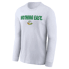 NOTHING EASY SHIRT 2025 On Court Bench Long Sleeve T Shirt, Oregon Ducks