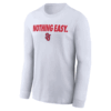 NOTHING EASY SHIRT 2025 On Court Bench Long Sleeve T Shirt, St. John's Red Storm