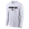 NOTHING EASY SHIRT 2025 On Court Bench Long Sleeve T Shirt, UCF Knights