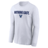 NOTHING EASY SHIRT 2025 On Court Bench Long Sleeve T Shirt, Villanova Wildcats