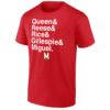 QUEEN & REESE & RICE & GILLESPIE & MIGUEL SHIRT 2025 NCAA Men's Basketball Championship, Maryland Terrapins