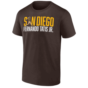 SAN DIEGO BASEBALL CITY STAR SHIRT Fernando Tatis Jr., San Diego Padres