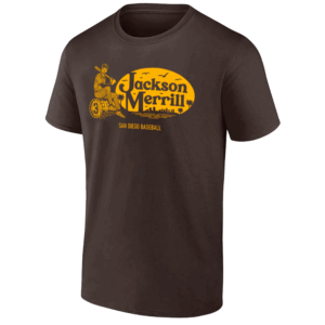 VINTAGE SAN DIEGO JACKSON SHIRT Jackson Barrel, San Diego Padres