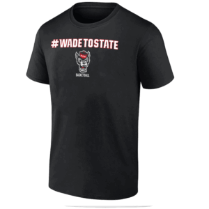 #WADETOSTATE SHIRT Will Wade, 2025 NCAA Men's Basketball Championship, NC State Wolfpack