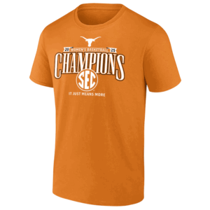 Women's Basketball Regular Season Champions Shirt 2025 SEC Women's Basketball, Texas Longhorns