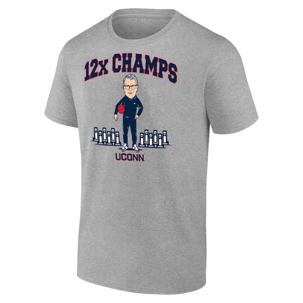 12X CHAMP COACH SHIRT Geno Auriemma, 2025 NCAA Women's Basketball National Champions, UConn Huskies 12X CHAMP COACH SHIRT Geno Auriemma, 2025 NCAA Women's Basketball National Champions, UConn Huskies