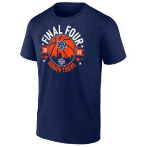 2025 FINAL FOUR SHIRT NCAA Men's Basketball Final Four Champions, Auburn Tigers