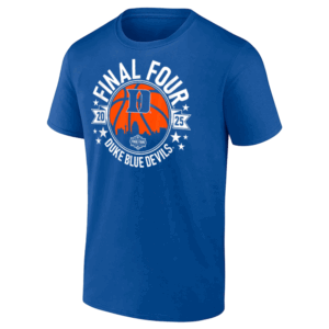 2025 FINAL FOUR SHIRT NCAA Men's Basketball Final Four Champions, Duke Blue Devils