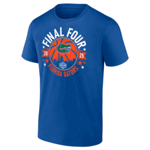 2025 FINAL FOUR SHIRT NCAA Men's Basketball Final Four Champions, Florida Gators