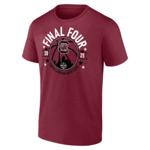 2025 FINAL FOUR SHIRT NCAA Women's Basketball Final Four Champions, South Carolina Gamecocks
