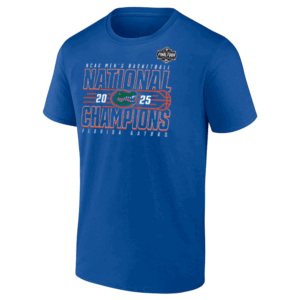 2025 National Champions Synthetic Shirt 2025 NCAA Men's Basketball National Champions, Florida Gators