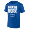 BACK TO WORK SHIRT 2025 NBA Playoffs, Detroit Pistons
