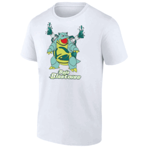 BAJA BLASTOISE SHIRT Baja Turtle Mashup, Blastoise Pokémon Parody
