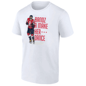 BANDZ A MAKE HER DANCE SHIRT Bandz 8, Alex Ovechkin, Washington Capitals