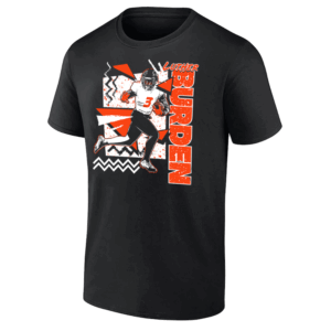 BURDEN 90S STYLE SHIRT 2025 NFL Draft, Luther Burden III, Chicago Bears Future Star WR for the Bears