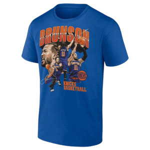 Brunson Collage Shirt – Vintage NBA Tee New York Knicks Jalen Brunson 2025 Playoffs Edition R
