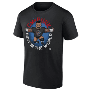 CM Punk BIG SHOTS Pose Shirt CM Punk Bét In The World, WWE