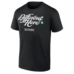 DIFFERENT HERE SHIRT 2025 NBA Playoffs, Boston Celtics