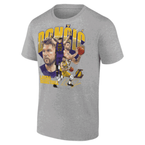 Doncic Collage Shirt – Vintage NBA Tee Los Angeles Lakers Luka Doncic 2025 Playoffs Edition G