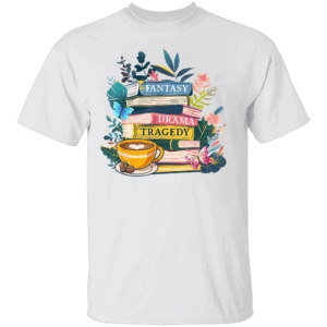 Fantasy Drama Tragedy T Shirt Subtle Literary Genre Aesthetic Tee for Book Lovers