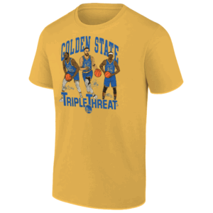 GOLDEN STATE TRIPLE THREAT SHIRT Warriors Triple Threat Green Curry Butler III, Golden State Warriors