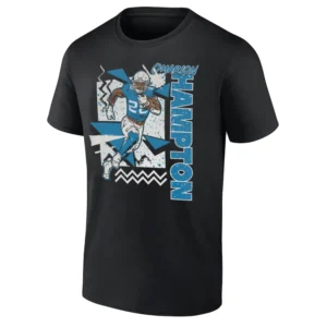 HAMPTON 90S STYLE SHIRT 2025 NFL Draft Tribute Omarion Hampton, Los Angeles Charger