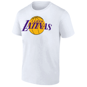 I LOVE LATINAS SHIRT Funny Lakers Logo Parody Tee