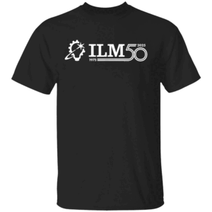 ILM 50th Anniversary Logo Shirt ndustrial Light & Magic, Black