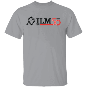 ILM 50th Anniversary Logo Shirt ndustrial Light & Magic, Grey