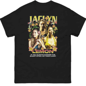 JACLYN LEMON If You Always Choose the Short Stick, Is It Bad Luck Shirt The White Lotus Rap Tee, Season 3 Capsule Drop