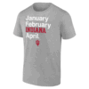 JANUARY FEBRUARY INDIANA APRIL SHIRT NCAA Women's Basketball Final Four Champions, Indiana Hoosiers