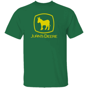 Juan's Deere Tractor Parody Shirt Funny Latino Farm Humor Tee