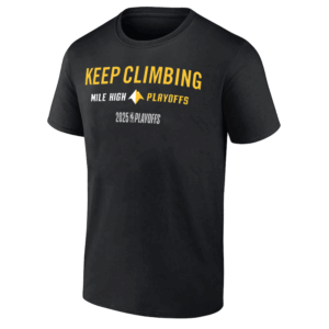 KEEP CLIMBING MILE HIGH PLAYOFFS SHIRT 2025 NBA Playoffs, Denver Nuggets