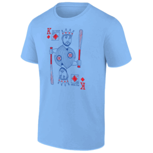 KING TUCK SHIRT Baseball Royalty Card Tee, Kyle Tucker, Chicago Cubs