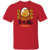 Lasagna Chili Oil Shirt Funny Garfield Chinese Food Parody Tee