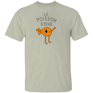 Le Poisson Steve Meme Shirt Funny Fish Le Poisson Steve, Funny Viral Fish Tee