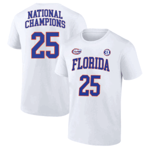 NATIONAL CHAMPIONS '25 3X CHAMPS SHIRT 2025 NCAA Men's Basketball National Champions, Florida Gator