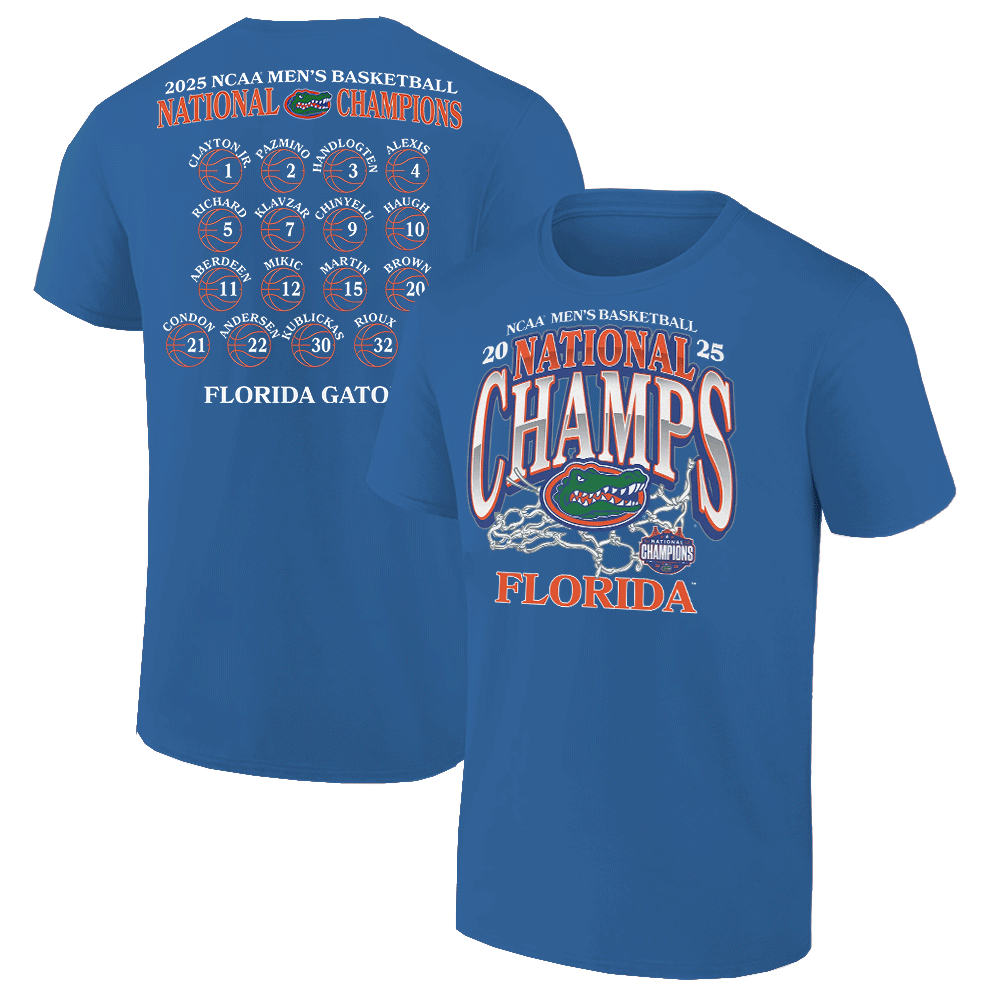 NATIONAL CHAMPIONS NET SHIRT 2025 NCAA Men's Basketball National Champions, Florida Gators NATIONAL CHAMPIONS NET SHIRT 2025 NCAA Men's Basketball National Champions, Florida Gators